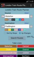 London Train Route Planner 포스터