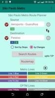 1 Schermata São Paulo Metro Route Planner