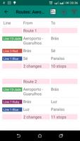 2 Schermata São Paulo Metro Route Planner