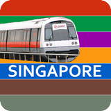 Singapore Train Route Planner icône