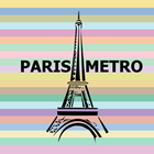 Paris Metro Route Planner ikon