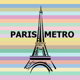 Paris Metro Route Planner icône