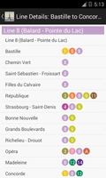 Paris Metro Route Planner syot layar 3