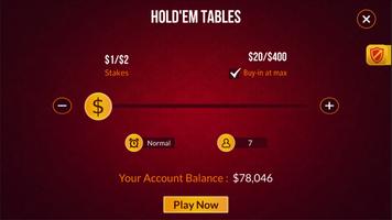 Miiny Poker - Texas Holdem capture d'écran 2