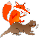 The Fox and the Otter icône