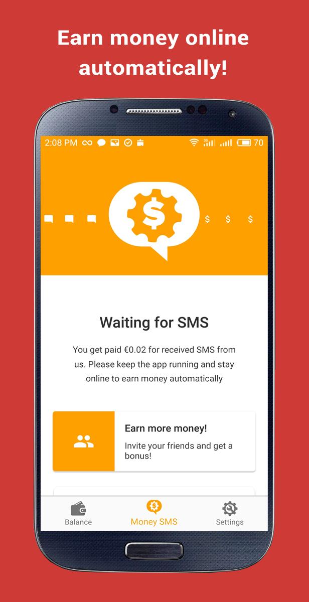 money sms apk