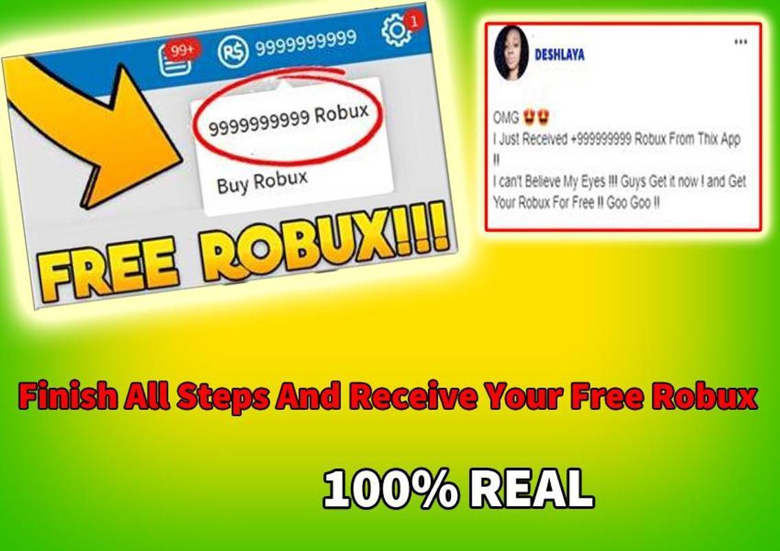 Free Robux Now For Free