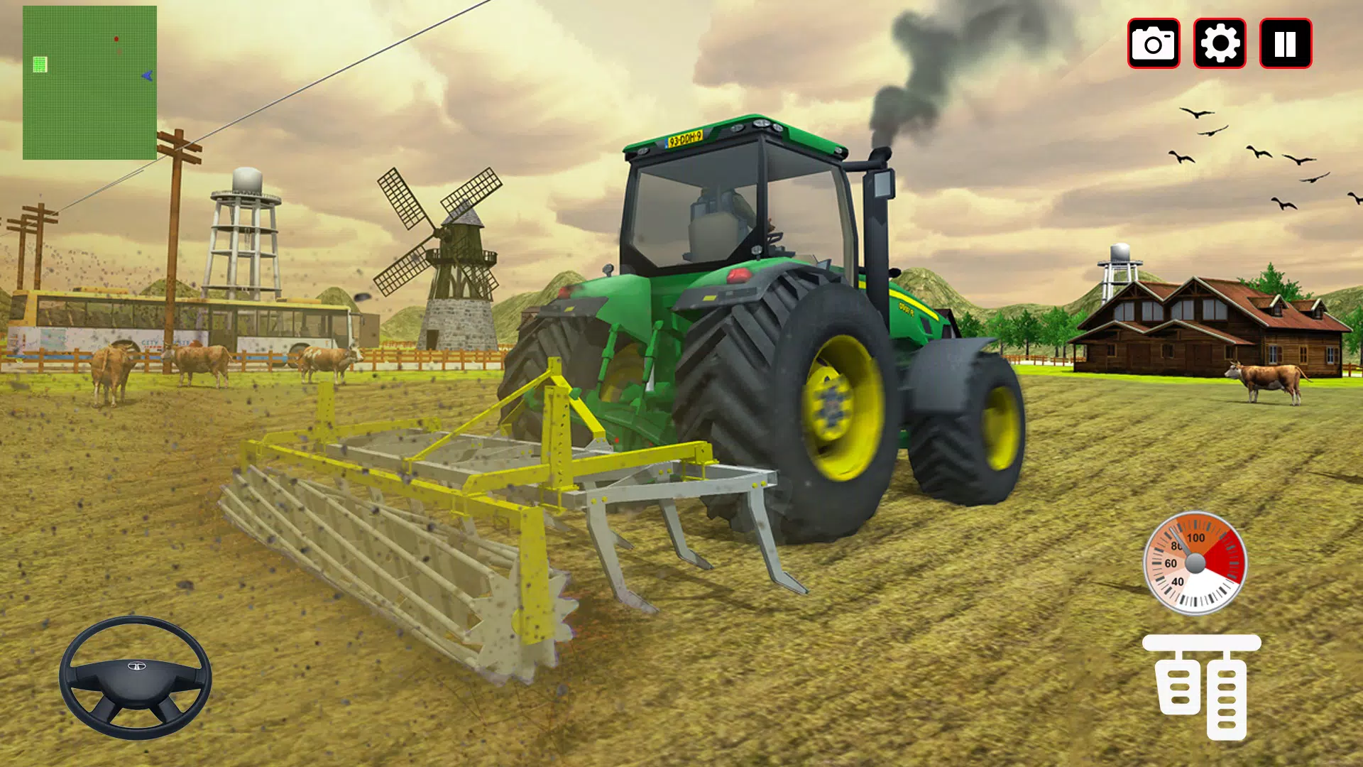 Download do APK de Trator Agrícola Simulador 2019: Village Farming 3D para  Android