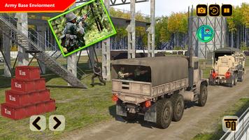 Jeux camions l'armée capture d'écran 3