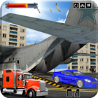 Cargo plane Car Transport game icône