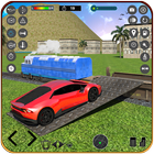 Cargo Transport Train Car Game icon