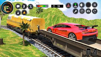 Cargo Transport Train Car Game screenshot 1