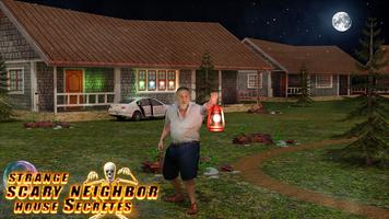 Scary Neighbour House 3D poster