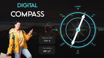 Digital Compass poster