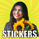 Flores Amarillas Stickers APK