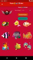 Stickers de Peces Affiche