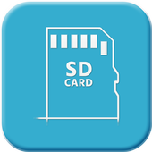 SD 카드 에 응용 프로그램을 이동 아이콘