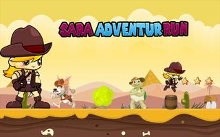 Sara Adventure Run Game Affiche