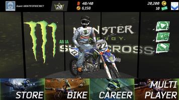 Poster Monster Energy Supercross Game