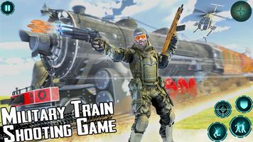 Military Train Shooting Game: Euro Train Simulator الملصق