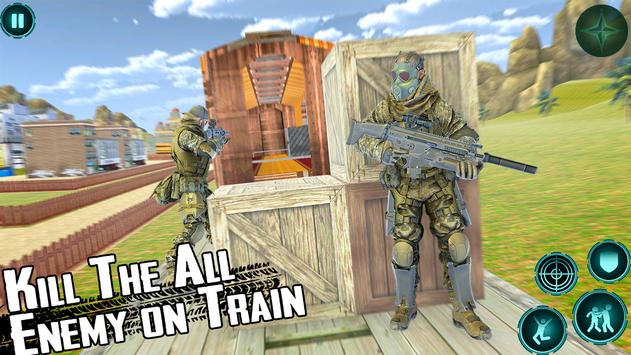 Military Train Shooting Game: Euro Train Simulator screenshot 2