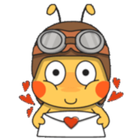 Bee Stickers for Chat - WAStickerApps icône