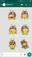 Bee Stickers for Chat - WAStickerApps Plakat