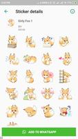 Fox Stickers for Chat - WAStickerApps capture d'écran 1