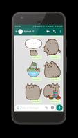 Pusheen Cat Stickers Full Packs - WAStickerApps poster