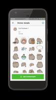 Pusheen Cat Stickers Full Packs - WAStickerApps स्क्रीनशॉट 2