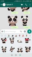 Panda Stickers Full Packs - WAStickerApps اسکرین شاٹ 1