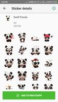 Panda Stickers Full Packs - WAStickerApps capture d'écran 3