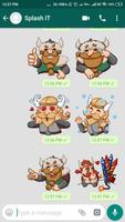 Viking Sticker Packs - WAStickerApps स्क्रीनशॉट 1