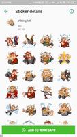 Viking Sticker Packs - WAStickerApps تصوير الشاشة 2