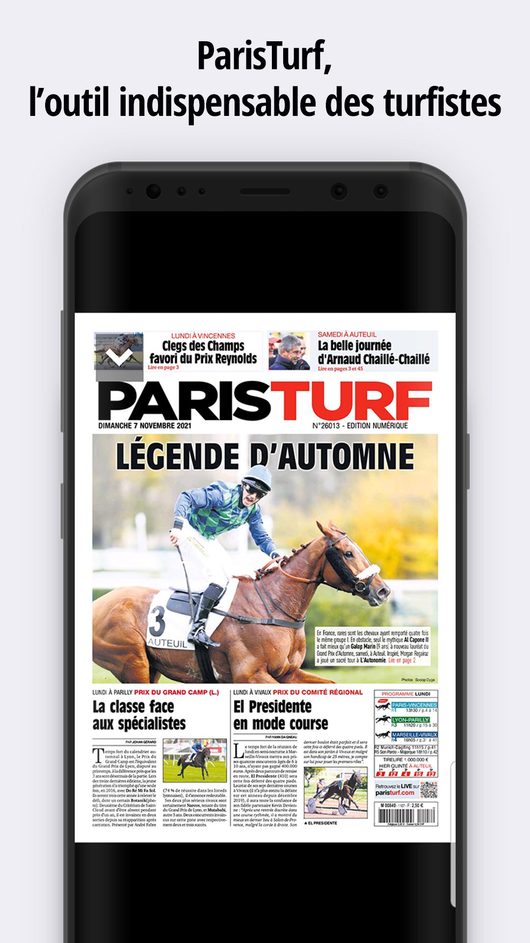 Скачать Paris-Turf APK для Android - Последняя Версия