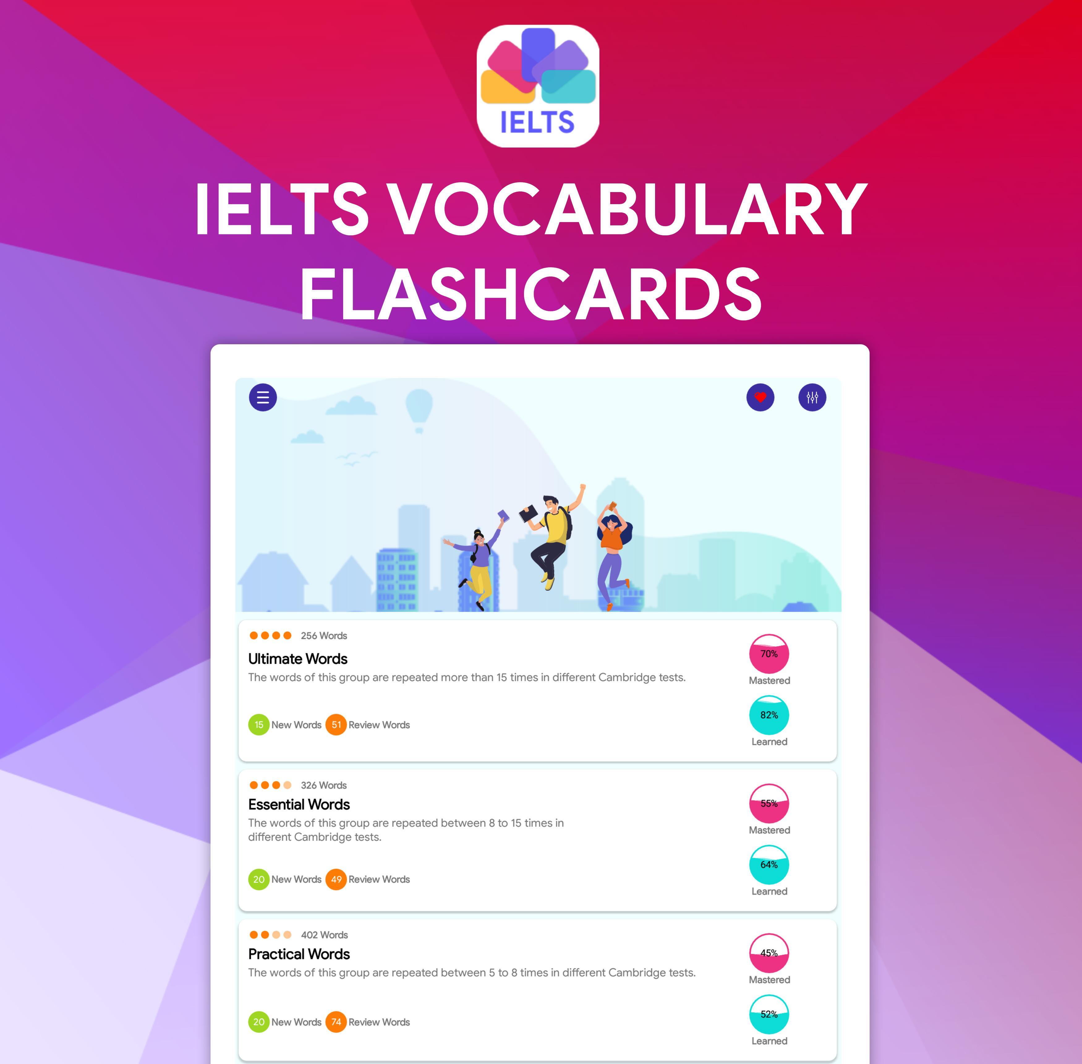 Ielts Vocabulary Flashcards For Android Apk Download