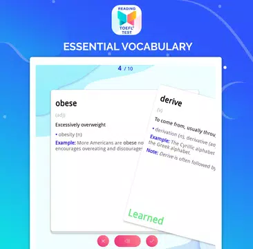 Screenshot 20 for Reading - TOEFL® Preparation Tests
