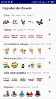 Stickers Cubanos para WhatsApp Cartaz