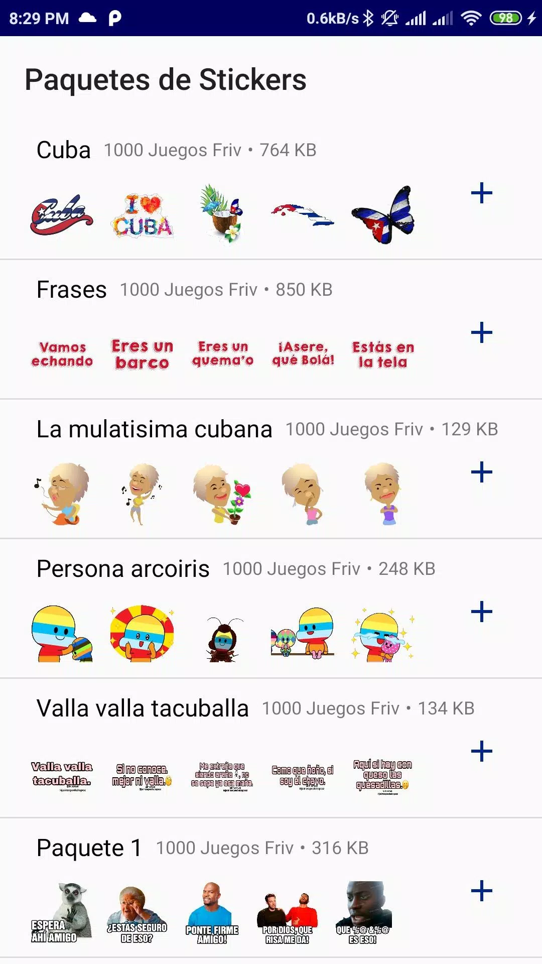 Poner por favor confirmar fuga Android용 Stickers Cubanos para WhatsApp APK 다운로드