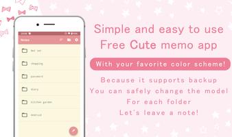 Notepad - Simple cute app - โปสเตอร์