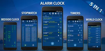 Alarm Clock, Timer & Stopwatch