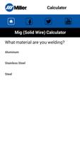 MillerWeld Setting Calculator screenshot 2