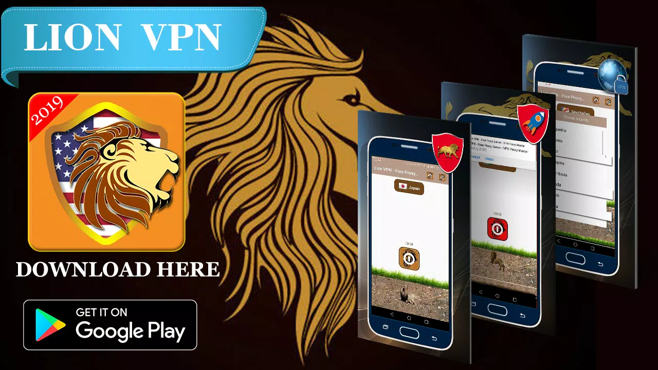 Lion VPN - Free Proxy Server - VPN Proxy Master APK pour Android Télécharger