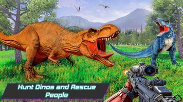 Wild Dinosaurs Hunting 3D - An plakat