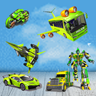 Car Bus Robot Truck Games 3D biểu tượng