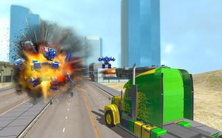 Car Bus Robot Truck Games 3D capture d'écran 2