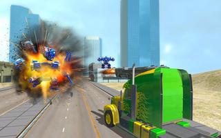 Car Bus Robot Truck Games 3D screenshot 2