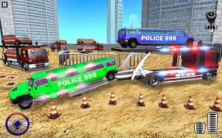 US Police Royal Limo Transport ポスター