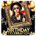 Birthday Frames Editor & Cards ícone