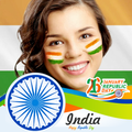 Republic Day Photo Frameगणतंत्र दिवस की शुभकामनाएं
